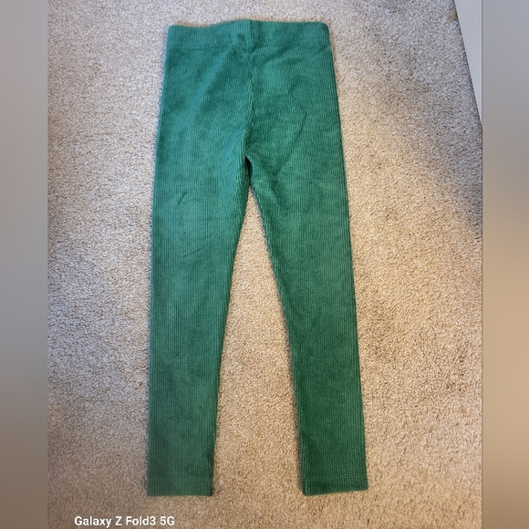♥️NWT♥️ BODEN GIRLS VELOUR RIBBED LEGGINGS - Picture 2 of 7